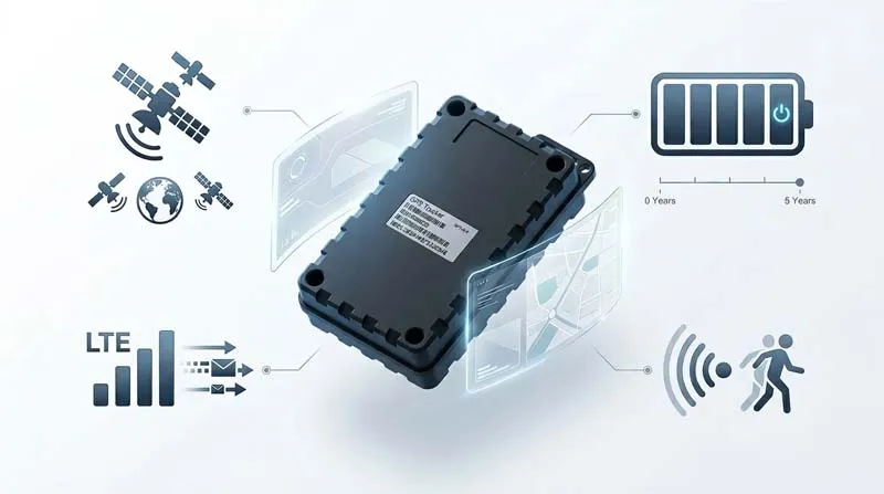 magnetic wireless tracker